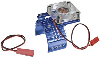 T8074BLUE MOTOR HEATSINK W/FAN