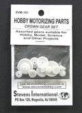 Assorted Plastic Crown Gear Set (1.9mm ID) (12pcs)