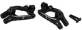Black Aluminum Front C-Hub Set - Super Rock Rey