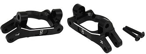 Black Aluminum Front C-Hub Set - Super Rock Rey