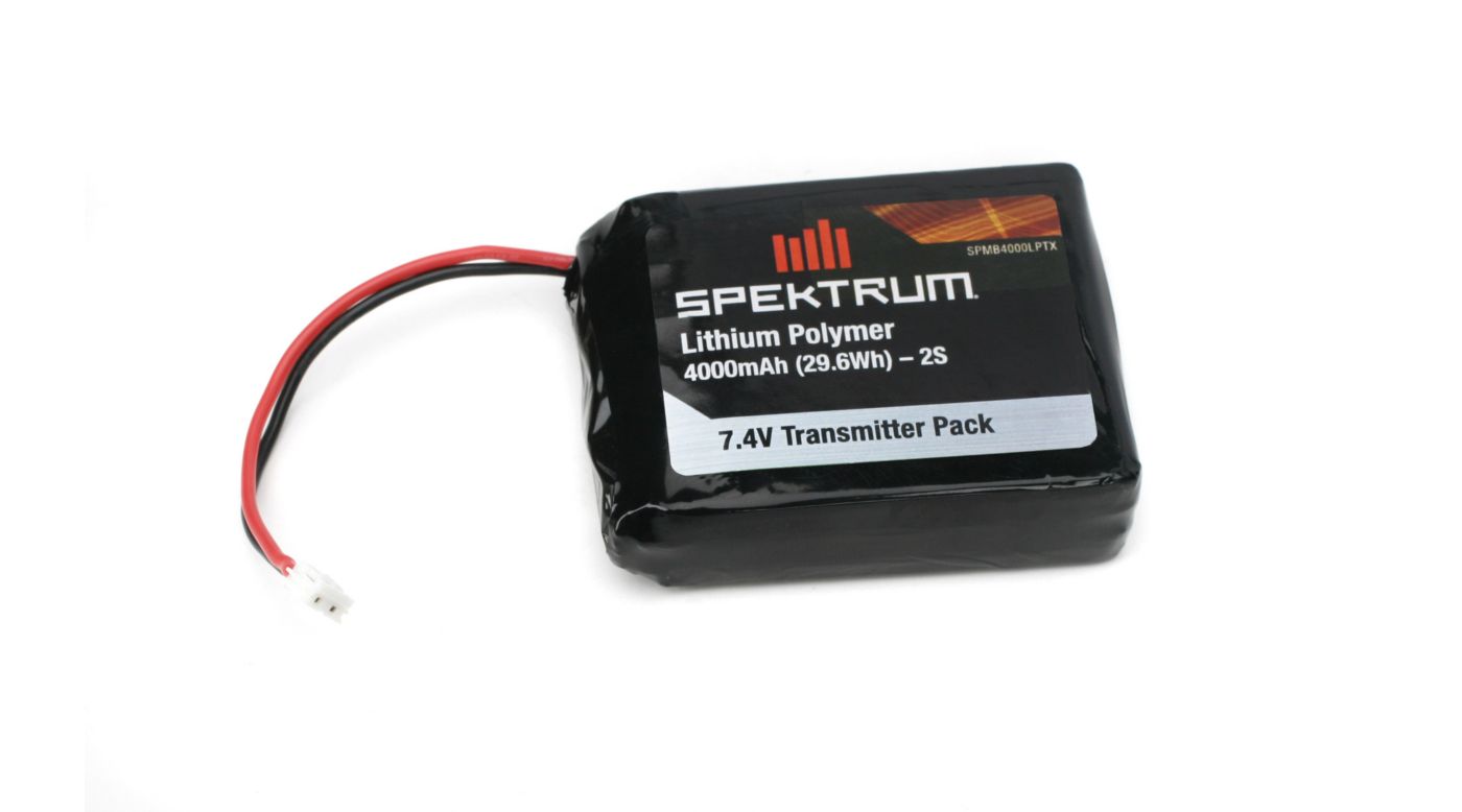 4000mAh LiPo Tx Battery: DX7s,DX8