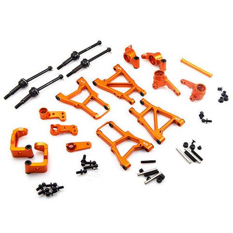 YEAH RACING HPI SPRINT 2 ALUMINUM UPGRADE SUSPENSION DRIVETRAIN KIT SPT2-S01OR(shipping included)