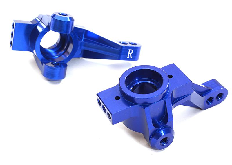 Billet Machined Steering Knuckles for Traxxas 1/10 4-Tec 2.0 C28348BLUE