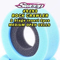 Crawler Dual stage 1.9 Medium open cells inserts 2pcs set