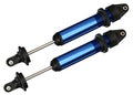 Shocks GTX, Blue-Aluminum Assembled (2)For X-Maxx