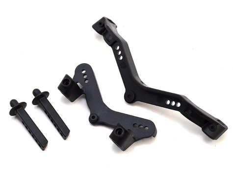 Frnt Body Mounts and Posts:ProSC10,Trophy,Ref DB10