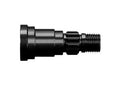 Stub axle, aluminum (black-anodized) (1) (use only with #7750X driveshaft)