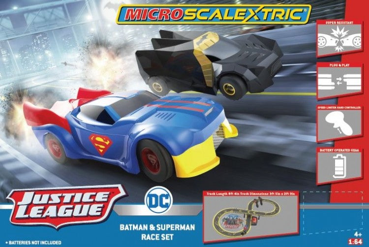 JUSTICE LEAGUE BATMAN VS SUPERMAN BATTERY POWERED SET