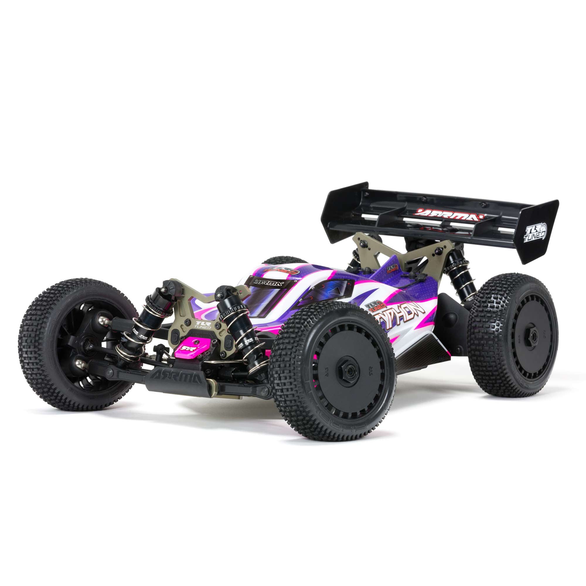 TLR Tuned TYPHON 1/8 4WD Roller (Pink/Purple) (Online price includes ground shipping to the lower 48 states)