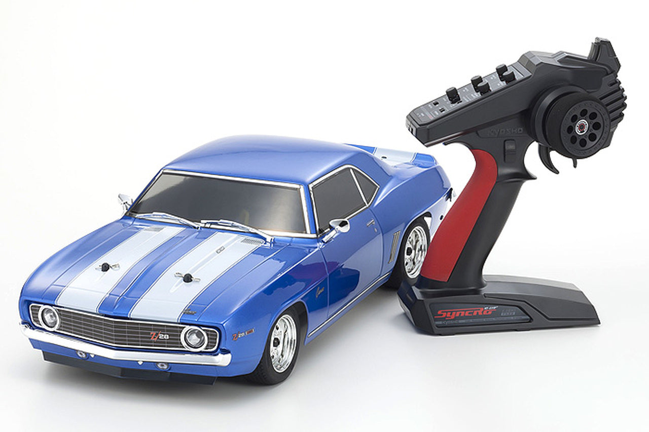 1/10 1969 Chevy Camaro Z28 RTR, w/ Le Mans Body, Blue (Online price includes ground shipping to the lower 48 states)