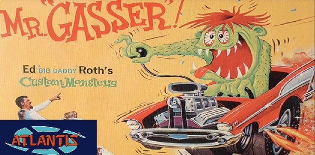 1/25 Ed Big Daddy Roth Mr. Gasser Car w/Monster Figure (formerly Revell)