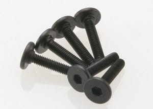 Screws 3x15mm (6) Flat-Head:VXL,SLH