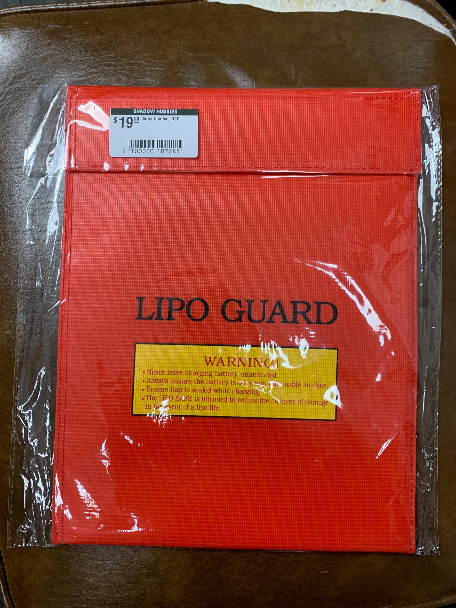 large lipo bag RED
