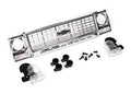 Grille, Chevrolet Blazer (1979)/ grille retainers (4)/ headlight housing (2)/ lens (2)/ 2.6x8 BCS (4)/ 2.5x6 BCS (2) (fits #8130 body)
