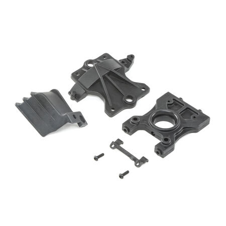 Center Diff Standoff,TopPlate,& Gear Cover: DBXL-E