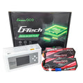 Gens ace 5300mAh 3S 60C 11.1V HardCase G-Tech Lipo Battery 15# With EC5 Plug *2 + iMars D300 G-Tech Channel AC/DC 300W/700W RC Battery Charger-US White*1 - Charger Combo
