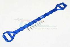 GPM RACING TRAXXAS XO-1 BLUE ALUMINUM 5MM THICK TOP PLATE SUB-CHASSIS XO014-B