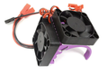 Motor Heatsink 42mm Size w/ Cooling Fans for Most 1/8 & 1/7 RC C32190PURPLE
