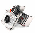 Motor Heatsink/Fan, Slvr: ST, RU, BA, SLH