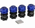Hot Racing E-Revo 2.0 Alum +10mm Splined 17mm Hex Hubs(inc ground ship lower 48)