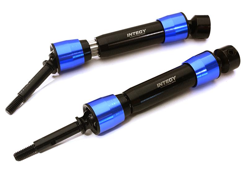 V2XHD Steel Rear Universal Drive Shaft (2) for Traxxas 1/10 Slash & Stampede 4X4 C25504BLUE