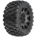 1/6 Badlands MX57 Fr/Rr 5.7" Mntd 24mm Blk (2)