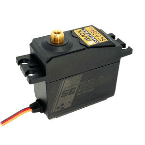 SAVSC0254MGP  Standard Digital Servo with Soft Start, 0.14sec / 100oz @ 6V The Savox SC-0254MG is a high torque, metal-geared, digital, standard servo. A great replacement for standard, plastic-geared servos with less torque.