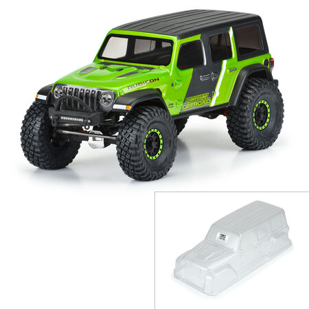 1/10 Jeep Wrangler JL Unlimitd Rubcn Clr Bdy 12.3" (313mm) WB Crwlrs