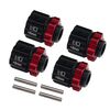 Aluminum 17mm Hex Hubs 5mm Offset Arrma 1/8 4x4