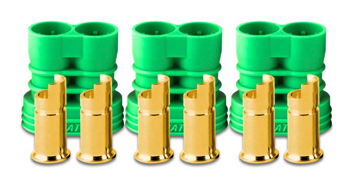 6.5mm Polarized Bullet Conn Female Set 200A