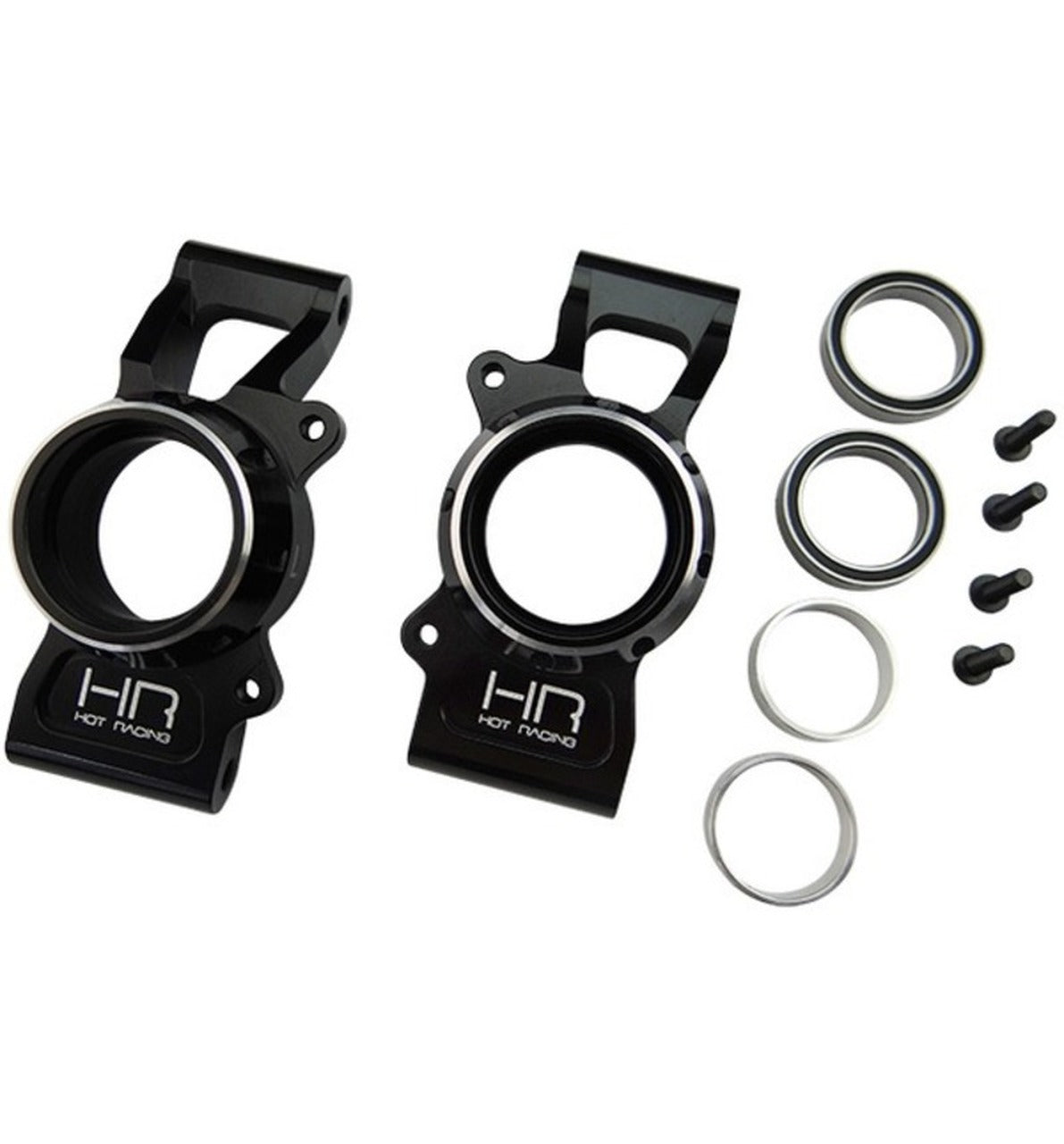 XMX2201 Aluminum Rear Knuckle Kit Black X-Maxx