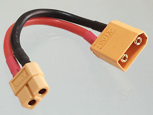 XT60 Female to XT90 Male Adapter