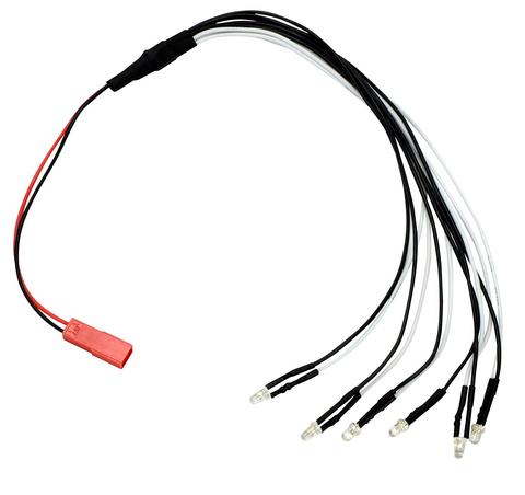Apex RC Products 3mm White LED Kit - For RPM Light Bar #9032