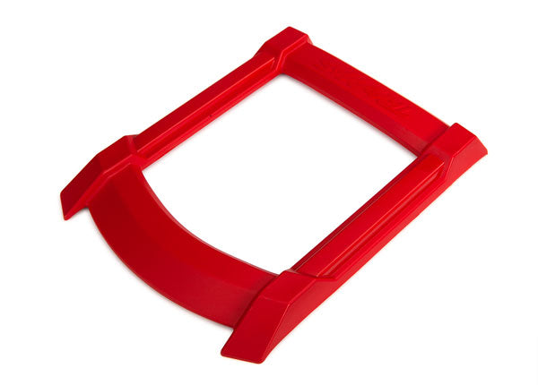 Skid plate, roof (body) (red)/ 3x15mm CS (4) (requires #7713X to mount)