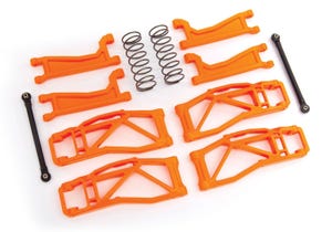 Suspension kit, WideMaxx™, Orange (includes front & rear suspension arms, front toe links, rear shock springs)