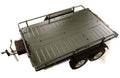 Machined Alloy Flatbed Dual Axle Car Trailer Kit for 1/10 Scale RC 515x316x120mm C29006GUN New Item