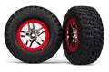 5877A Tire/Wheel Assembly Glued Slash 4x4 (2)