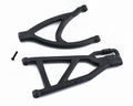 80192 REAR A-ARMS BLACK REVO(2