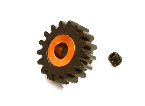 Billet Machined 17T Pinion Gear for Arrma 1/8 Kraton 6S BLX (MOD1) C28750ORANGE
