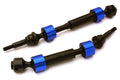 Dual Joint Telescopic Front Drive Shafts for TRX 1/10 Stampede 4X4 & Slash 4x4 C27986BLUE