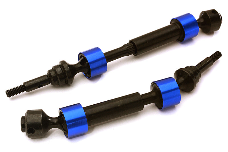 Dual Joint Telescopic Front Drive Shafts for TRX 1/10 Stampede 4X4 & Slash 4x4 C27986BLUE