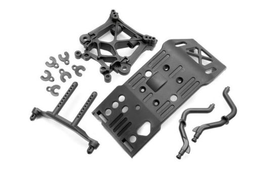 85234 Skid Plate/Body Mount/Shock Tower Set SVG X