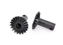 Output gears, differential, hardened steel (2)