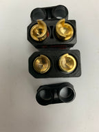 QS8 Antispark male and female plug set Black