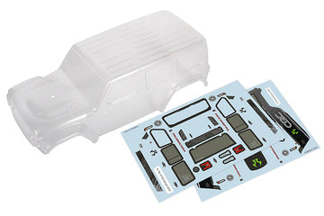 2019 Jeep JLU CRC Body, Clear & Precut: SCX24