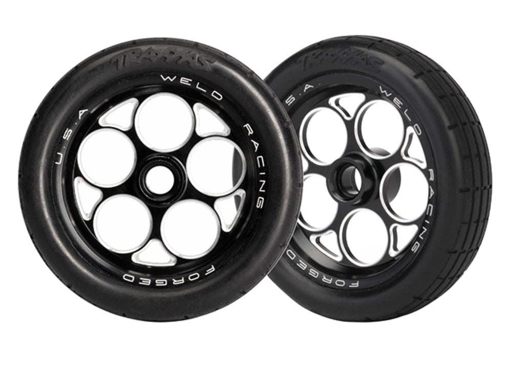 6969 TIRES & WHEELS, ASSMBLED, GLUED (ALUM WELD WHEELS, TIRES