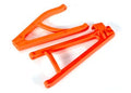 Suspension arms, orange, rear (right), heavy duty, adjustable wheelbase (upper (1)/ lower (1))