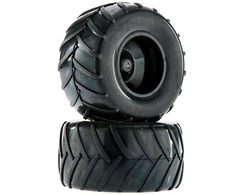 Wheel/Tire Assembled Black Monster Truck FPV