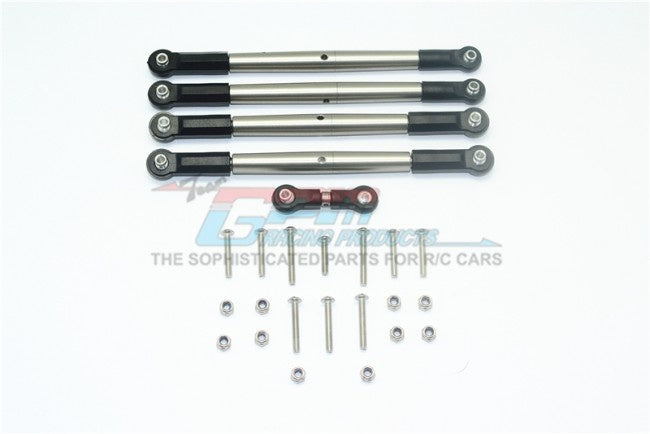 GPM aluminium rear arm bulk for front upper arms - 4PC Set for Arrma Kraton, Talion, Outcast