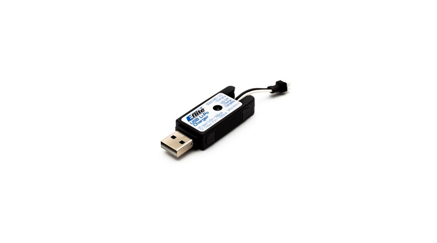 1S USB Li-Po Charger, 500mAh High Current UMX